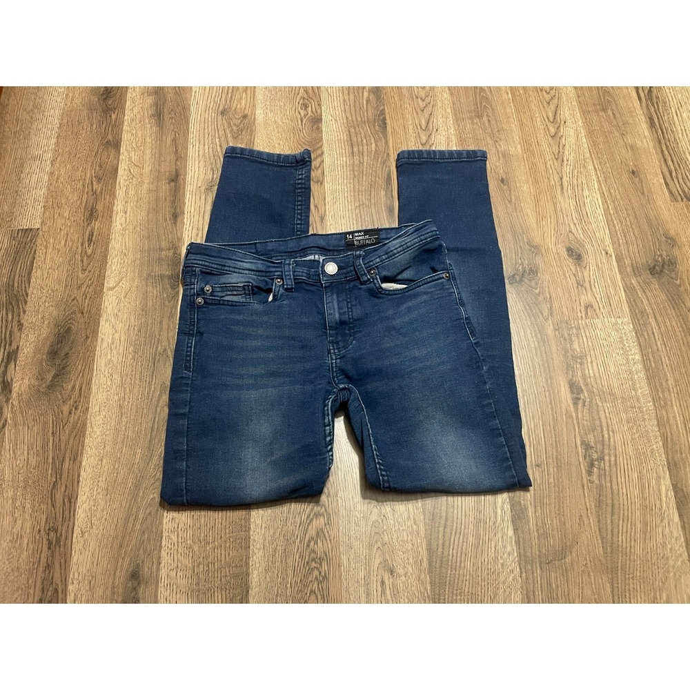 Buffalo Jeans, Girl's Size 14, Blue, Denim, MAX Skinny Fit, Pockets